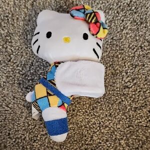 F🔹️Hello Kitty Plush Slap Bracelett with Colorful Outfit